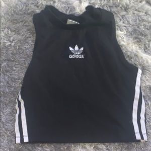 Adidas cropped tank